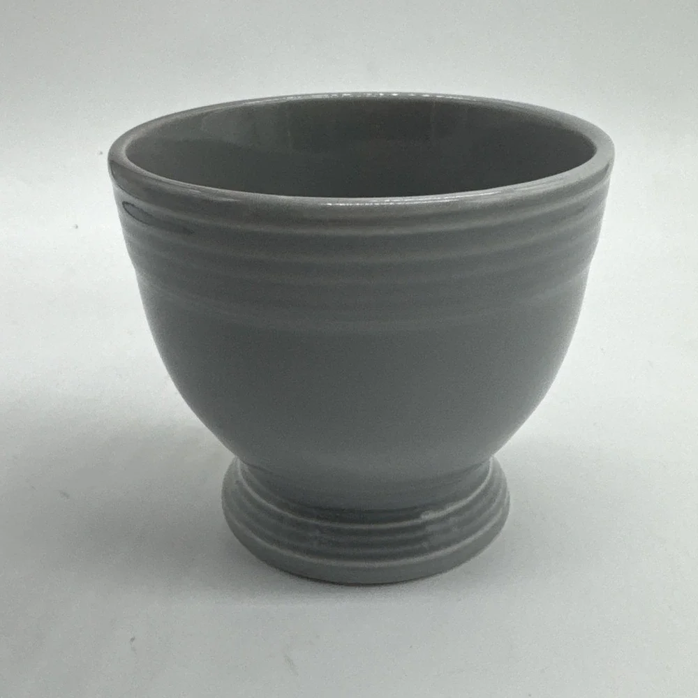 Vintage FIESTA Gray EGG CUP - NO CHIPS Beautiful!